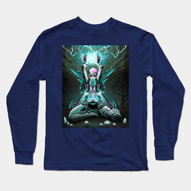 Fairy Sci Fi Long Sleeve T-Shirt by ddraw